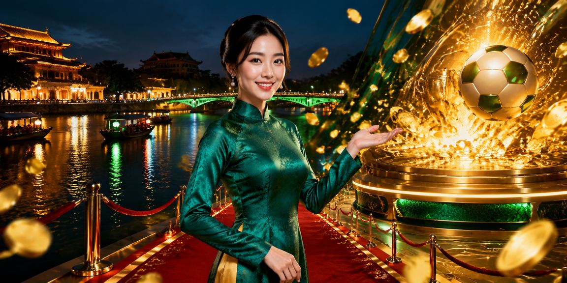 Phụ nữ Huế mặc áo dài tham gia cá cược trực tuyến bên không gian truyền thống