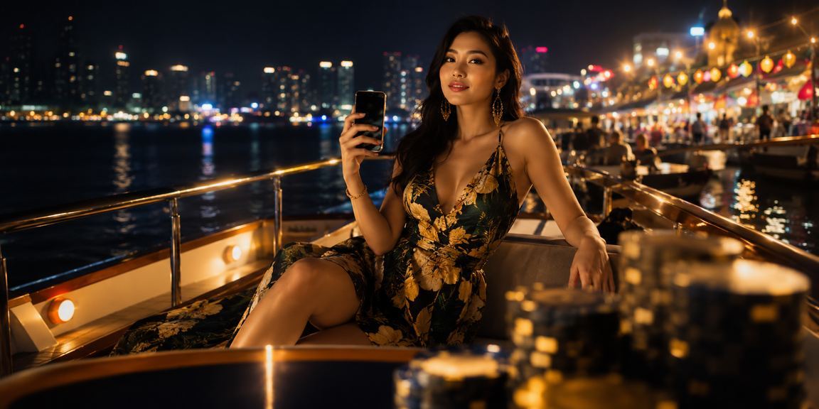 Người chơi Vũng Tàu kiểm tra giải thưởng và rút tiền qua điện thoại ban đêm